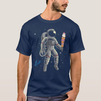 宇宙飛行士スペースマンアイスクリームキャッツ宇宙Dw Tシャツ