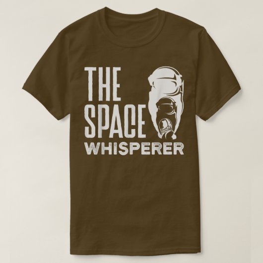 宇宙飛行士スペースマンエアロスペースザ宇宙ウィスパー Tシャツ (デザイン正面)
