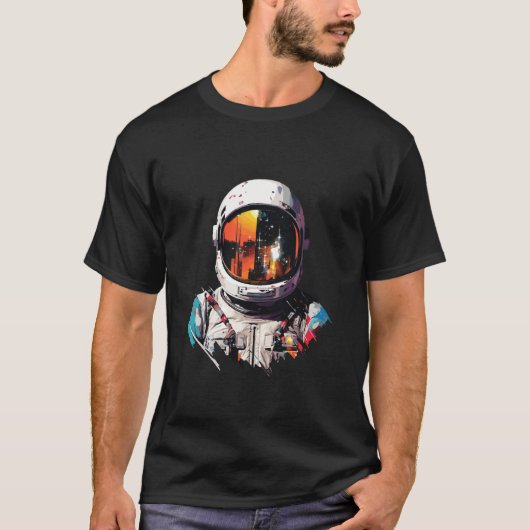 宇宙飛行士スペースマンワールドアドベンチャーディスカバリー Tシャツ (正面)