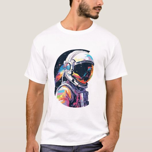 宇宙飛行士スペースマンワールド宇宙ディスカバリーアドベンチャー Tシャツ (正面)