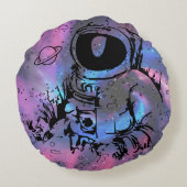 宇宙飛行士スペースマン銀河系円枕 ラウンドクッション (裏面)