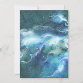 宇宙飛行士スペースマン銀河系誕生日パーティー 招待状 (裏面)