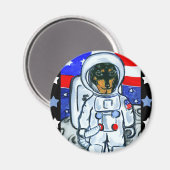 宇宙飛行士ダシュント マグネット (正面/裏面)
