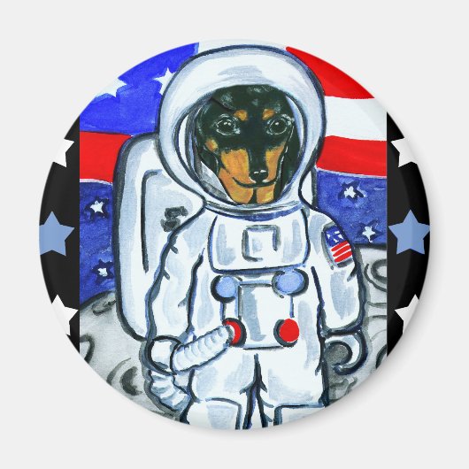宇宙飛行士ダシュント マグネット (正面)