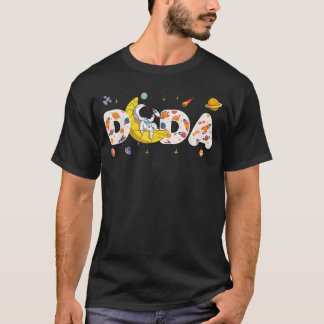 宇宙飛行士ダダの宇宙誕生日惑星パーティー Tシャツ