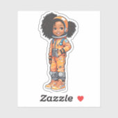 宇宙飛行士チームのメンバー – オレンジ シール (シート)