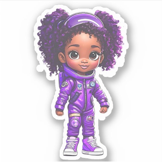 宇宙飛行士チームの一員 - パープル シール (正面)