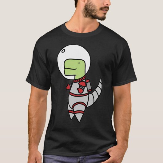宇宙飛行士ティミーTレックス Tシャツ (正面)