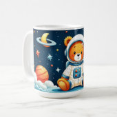 宇宙飛行士テディマグ コーヒーマグカップ (正面左)