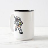宇宙飛行士テニス ツートーンマグカップ (正面左)