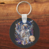 宇宙飛行士デザイン キーホルダー (正面)