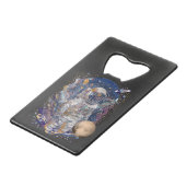 宇宙飛行士デザイン クレジットカード栓抜き (正面アングル)