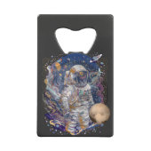 宇宙飛行士デザイン クレジットカード栓抜き (裏面)