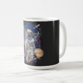 宇宙飛行士デザイン コーヒーマグカップ (正面右)