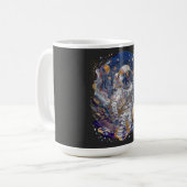 宇宙飛行士デザイン コーヒーマグカップ (正面左)