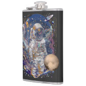 宇宙飛行士デザイン フラスク (左)