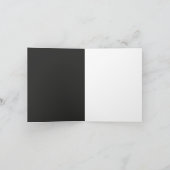 宇宙飛行士デザイン 招待状 (内部)