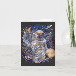 宇宙飛行士デザイン 招待状