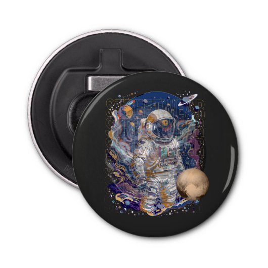 宇宙飛行士デザイン 栓抜き (正面)