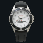 宇宙飛行士ドライビングムーン乳母車 腕時計<br><div class="desc">月面スケッチを操縦する宇宙飛行士をフィーチャーしたベクトル乳母車。あらゆる宇宙愛好家のための完璧な贈り物。</div>