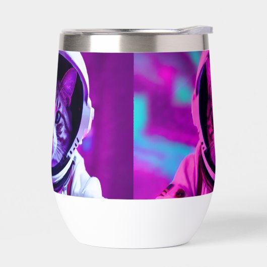 宇宙飛行士ネコ (左面)