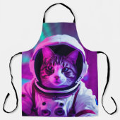 宇宙飛行士ネコ エプロン (正面)