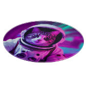 宇宙飛行士ネコ カッティングボード (角)