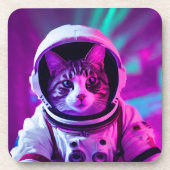 宇宙飛行士ネコ コースター (正面)