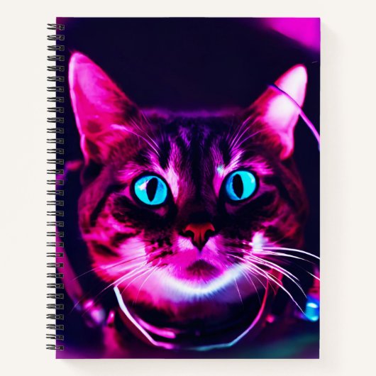 宇宙飛行士ネコ ノートブック (正面)