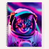 宇宙飛行士ネコ ノートブック (正面)
