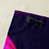 宇宙飛行士ネコ ビーチタオル (インサイチュ)