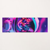 宇宙飛行士ネコ ヨガマット (裏面(横))