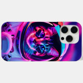 宇宙飛行士ネコ Case-Mate iPhoneケース (裏面 (横))