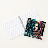 宇宙飛行士ノート！ ノートブック (内部)