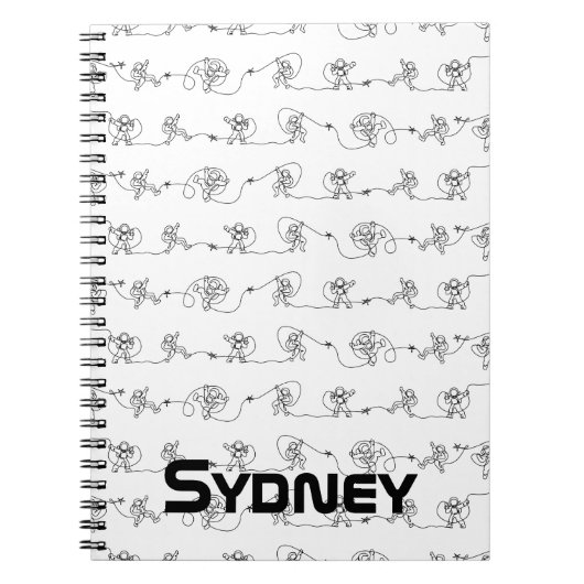 宇宙飛行士ノート ノートブック (正面)