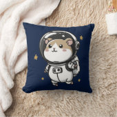 宇宙飛行士ハムスター クッション (ブランケット)