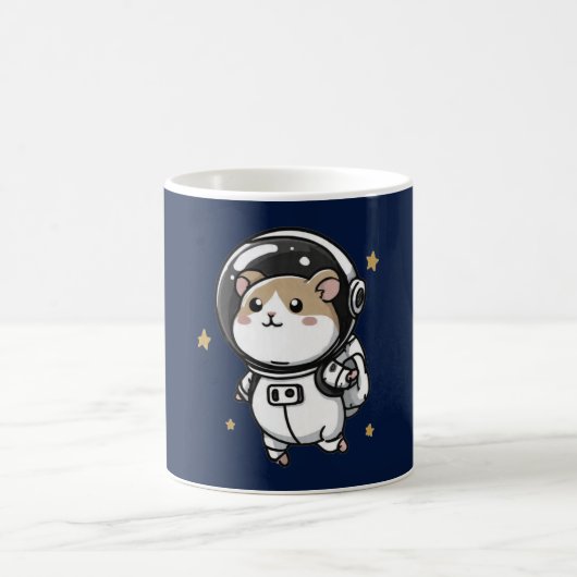 宇宙飛行士ハムスター コーヒーマグカップ (中央)