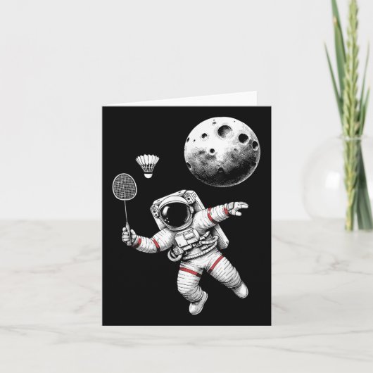 宇宙飛行士バドミントン選手シャトルスポーツ _9 カード (正面)