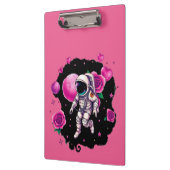 宇宙飛行士バレンタインバラ クリップボード (左)