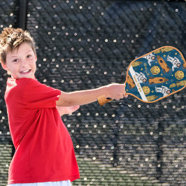 宇宙飛行士パターン、カスタム文字カッコいい ピックルボールラケット