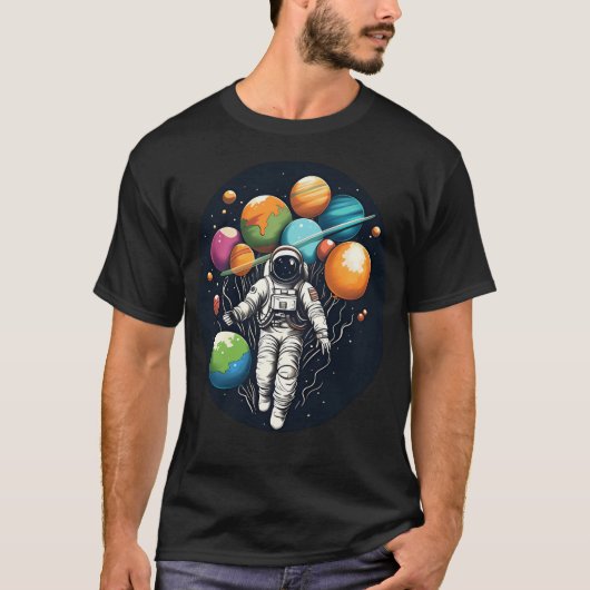 宇宙飛行士パーティー Tシャツ (正面)