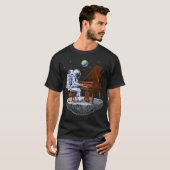 宇宙飛行士ピアニスト Tシャツ (正面フル)
