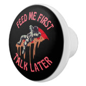 宇宙飛行士ピザおもしろい セラミックノブ (右)