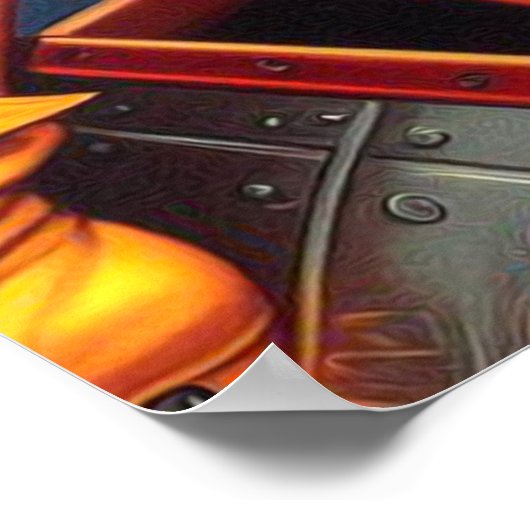 宇宙飛行士ピンアップ ポスター (角)