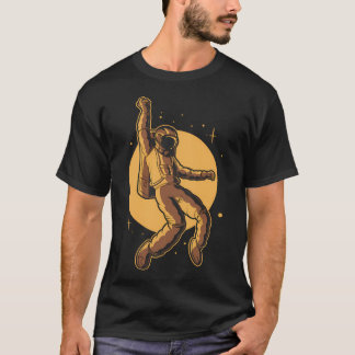 宇宙飛行士ファンキーデザイン Tシャツ