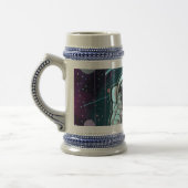 宇宙飛行士フルカラー ビールジョッキ (左)