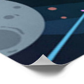 宇宙飛行士フルカラー ポスター (角)