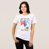 宇宙飛行士フレックス トライブレンドＴシャツ (正面全面)