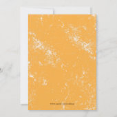 宇宙飛行士ブラストオフ5th男の子の誕生日パーティー 招待状 (裏面)