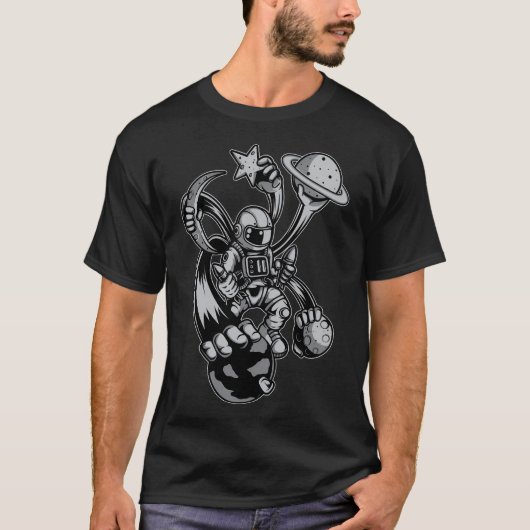 宇宙飛行士プロアクティブベスト Tシャツ (正面)